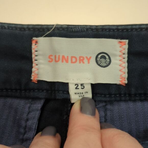 Sundry Le Soleil Shorts 25 Rainbow Stripe - Picture 3 of 6